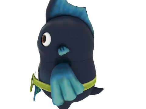 Cartoon characters 3D Model