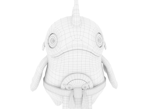 Cartoon characters 3D Model