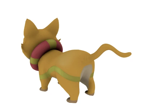 Cartoon characters 3D Model