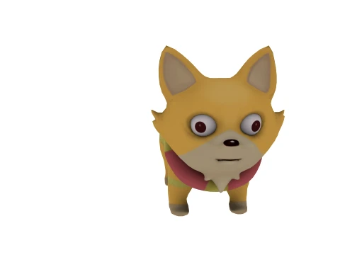 Cartoon characters 3D Model