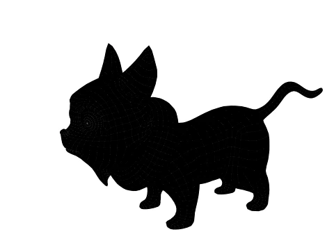Cartoon characters 3D Model