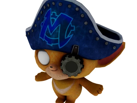 Cartoon characters 3D Modell