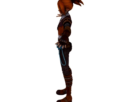 Cartoon characters 3D Model