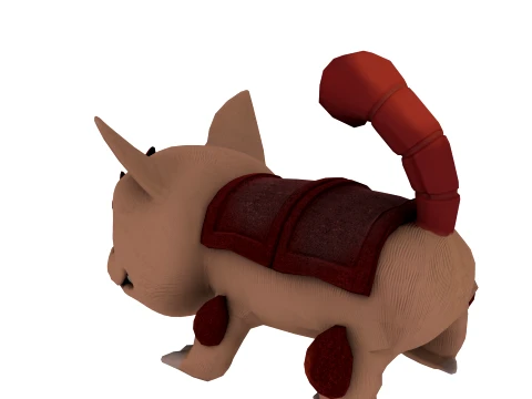 Cartoon characters 3D Model