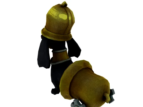 Cartoon characters 3D Модель
