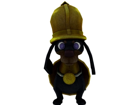 Cartoon characters 3D Модель