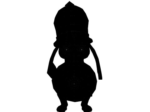 Cartoon characters 3D Модель