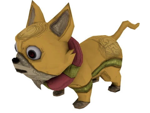 Cartoon characters 3D Model