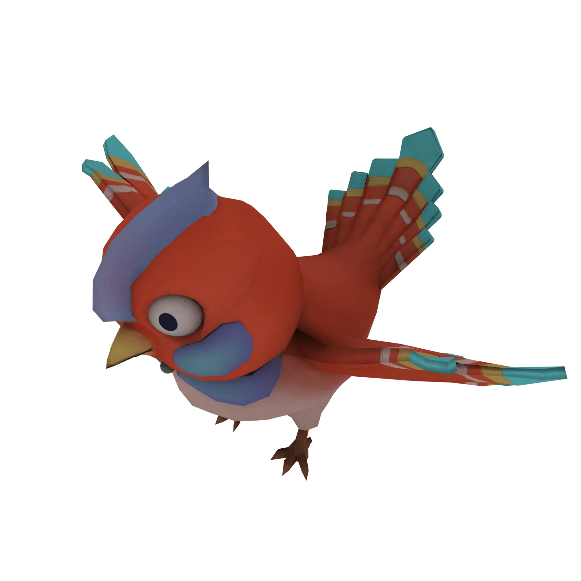 Cartoon character 3D Model .c4d .max .obj .3ds .fbx .stl .blend 