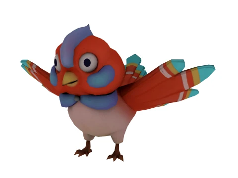 Cartoon character 3D Model
