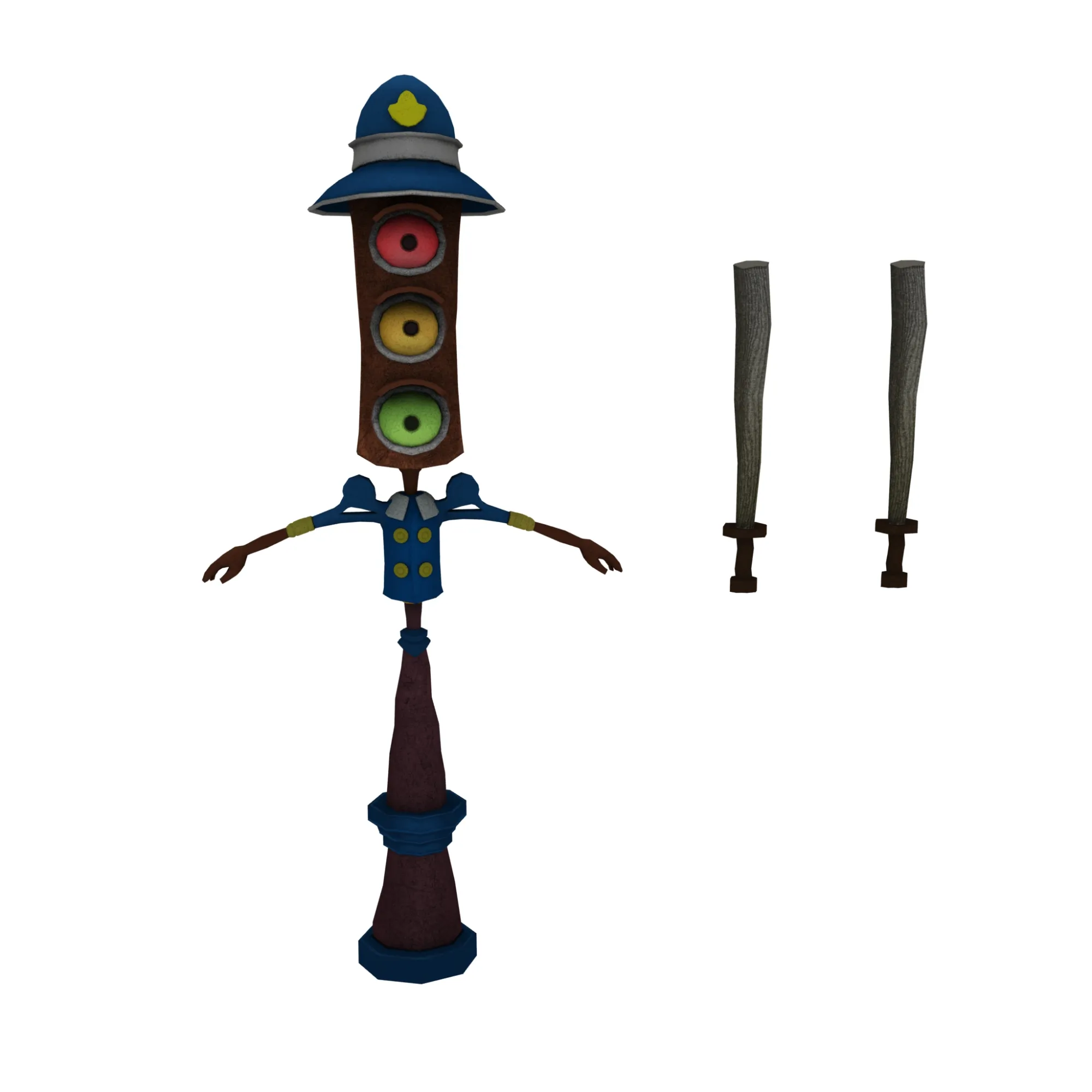 Cartoon characters 3D Model .c4d .max .obj .3ds .fbx .stl .blend 