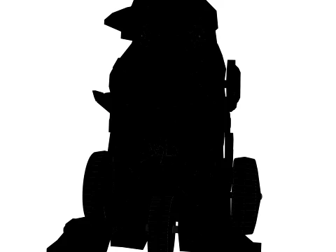 Cartoon character 3D Model