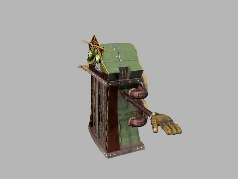 Cartoon characters 3D Model