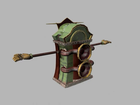 Cartoon characters 3D Model