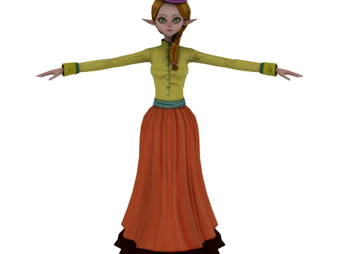 Elf Modèle 3D