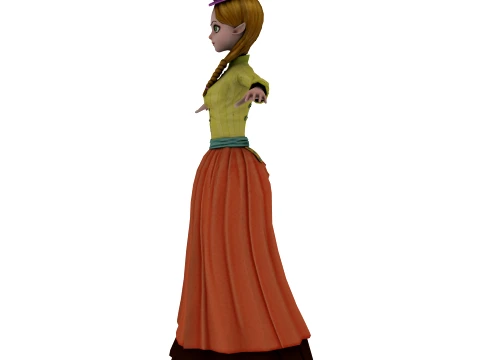 Elf 3D Model