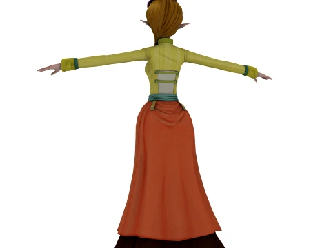 Elf 3D Model