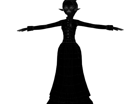 Elf 3D Model