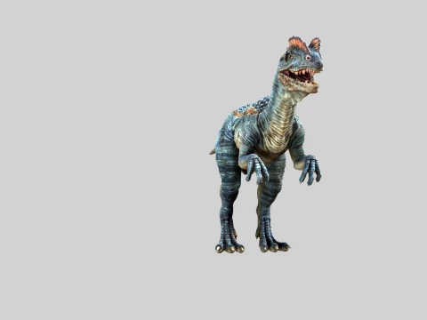 Dilophosaurus 3D Model