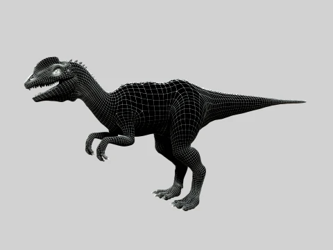 Dilophosaurus 3D Model