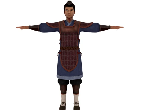 Ancient Soldier 3D Modell