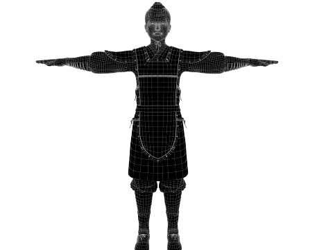 Ancient Soldier 3D Modell