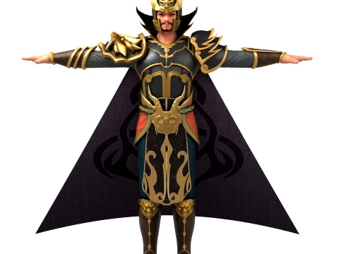 Ancient generals Model 3D