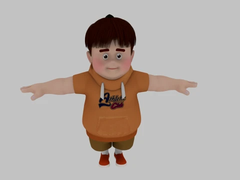 Cartoon boy Modelo 3D