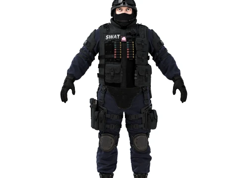 Special forces Model 3D