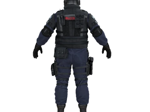 Special forces 3D Model