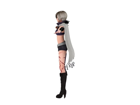Female boss 3D Model
