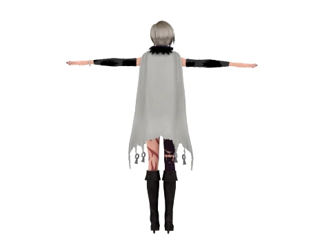 Female boss 3D Model