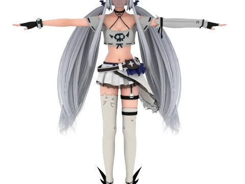 Girl 3D Модель