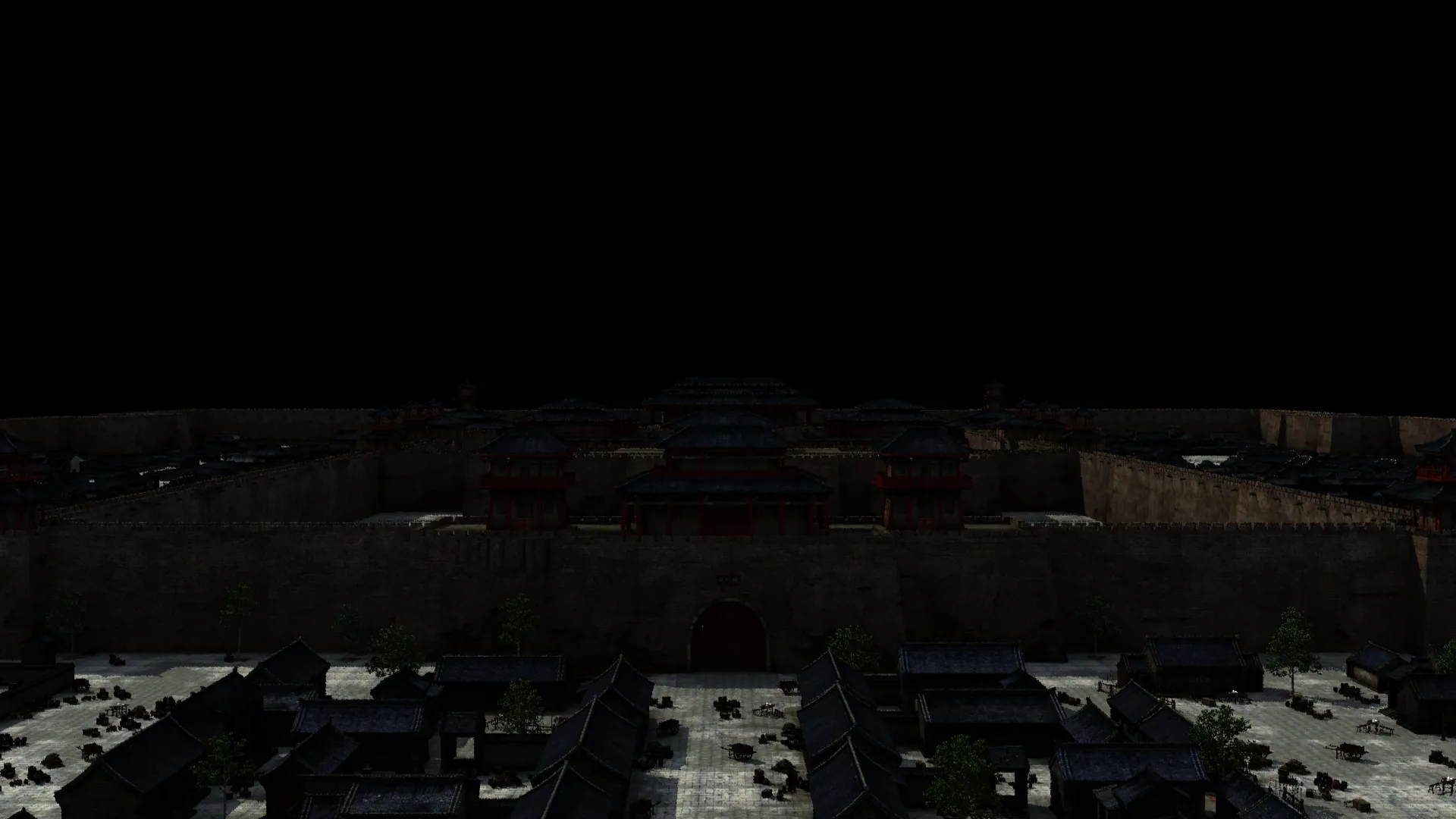 Ancient city 3D Model .c4d .max .obj .3ds .fbx .stl .blend 