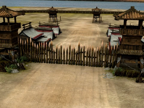 Barracks 3D Model