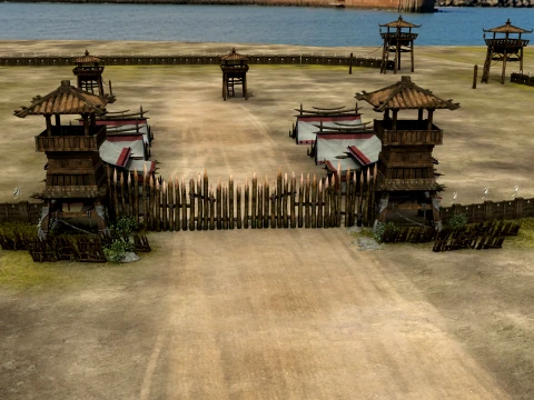 Barracks 3D Model
