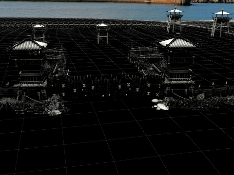 Barracks 3D Model