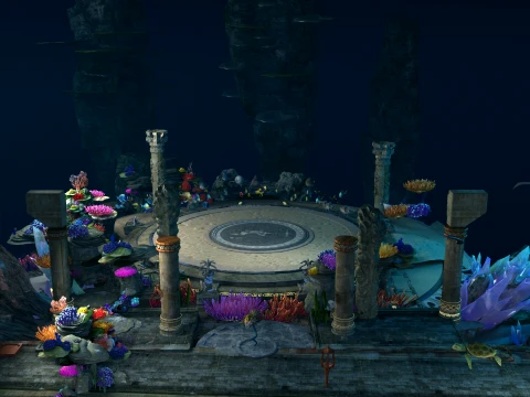 The bottom of the sea 3D Model