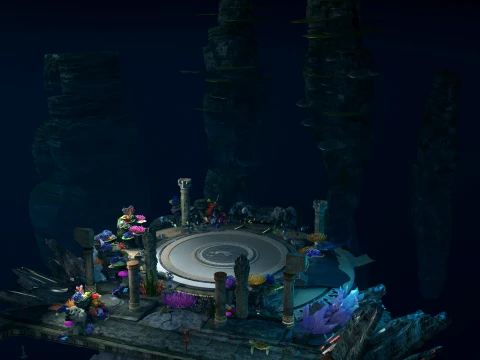 The bottom of the sea 3D Model