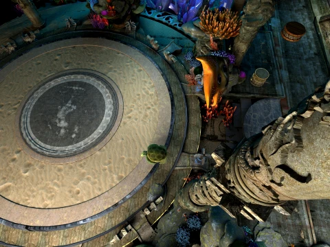 The bottom of the sea Model 3D