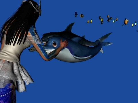 Mermaid 3D Model