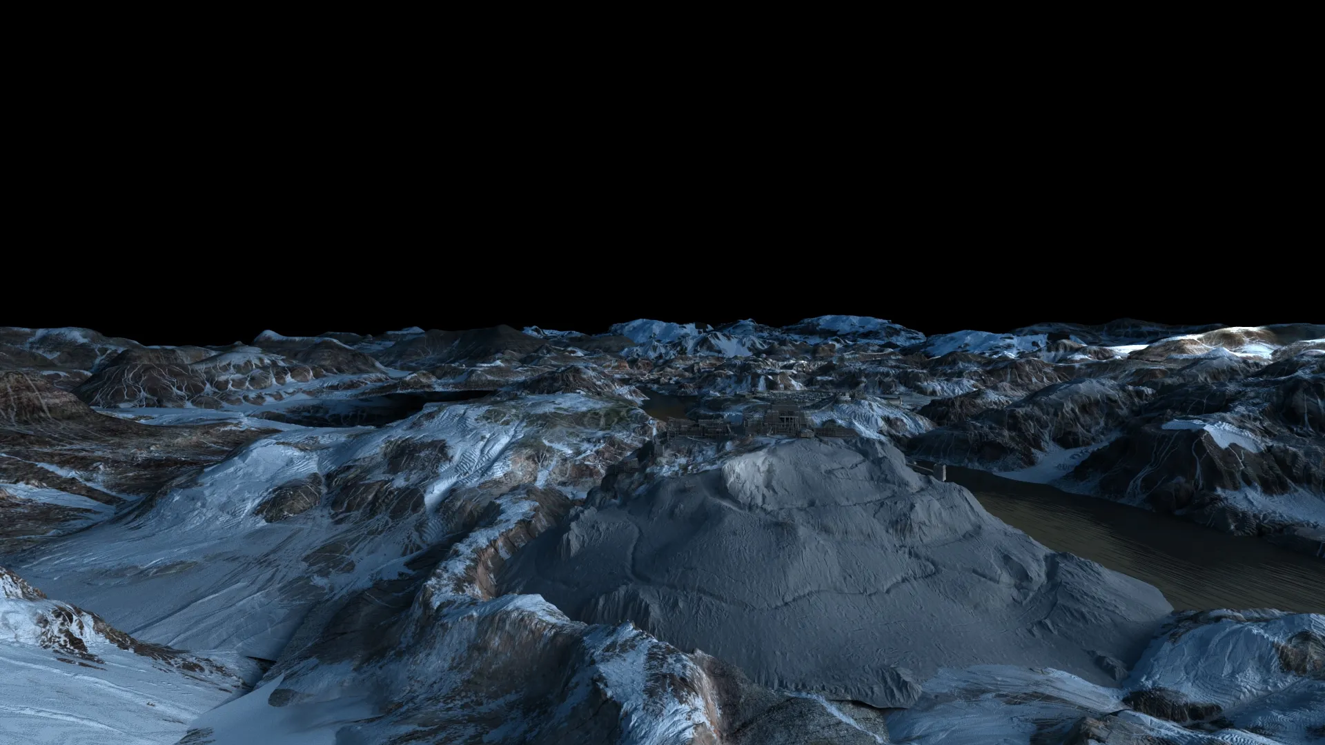 Build the Great Wall 3D Model .c4d .max .obj .3ds .fbx .stl .blend 