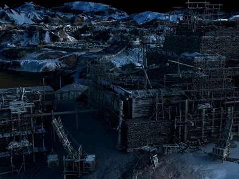Build the Great Wall 3D Model