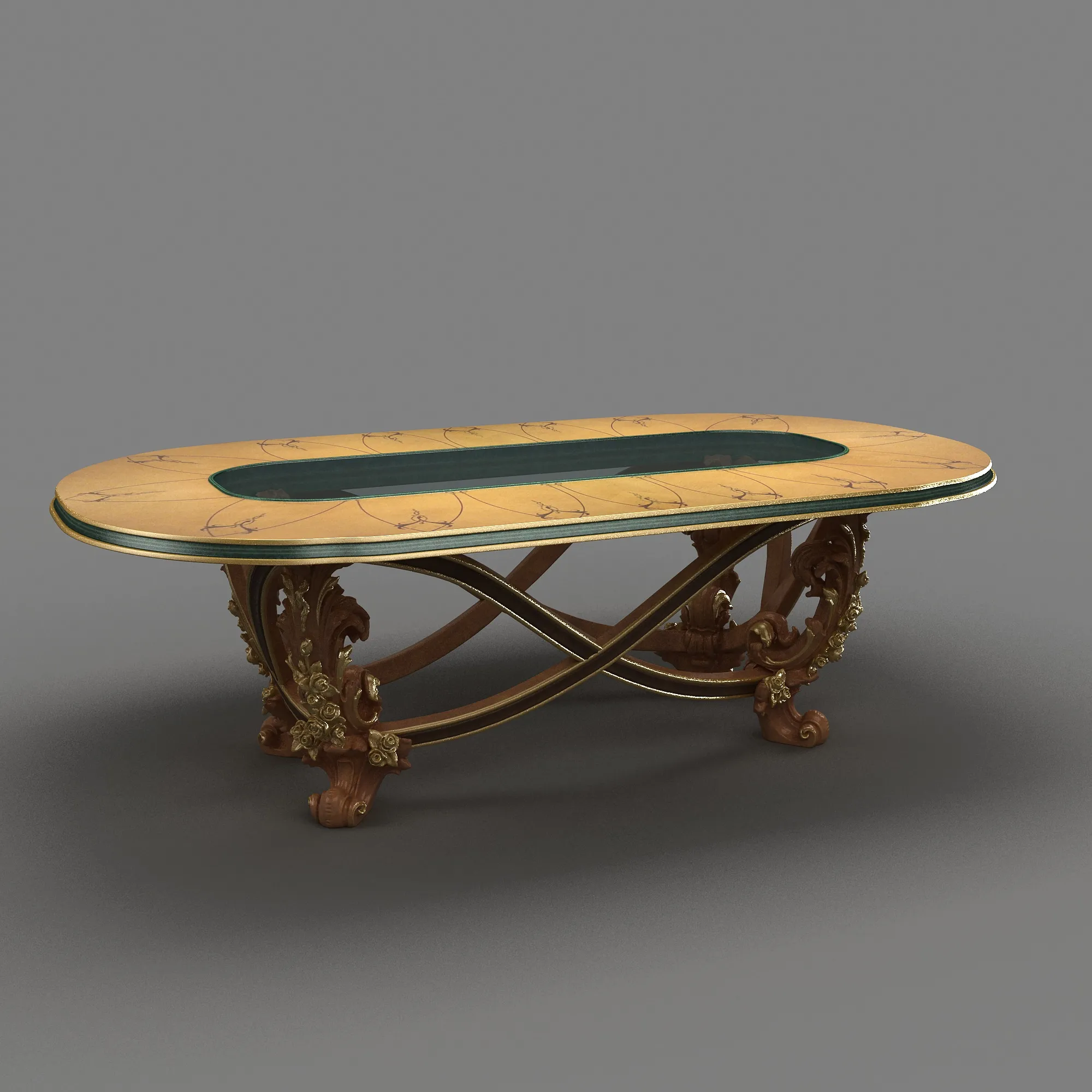 Table 3D Model .c4d .max .obj .3ds .fbx .stl .blend 