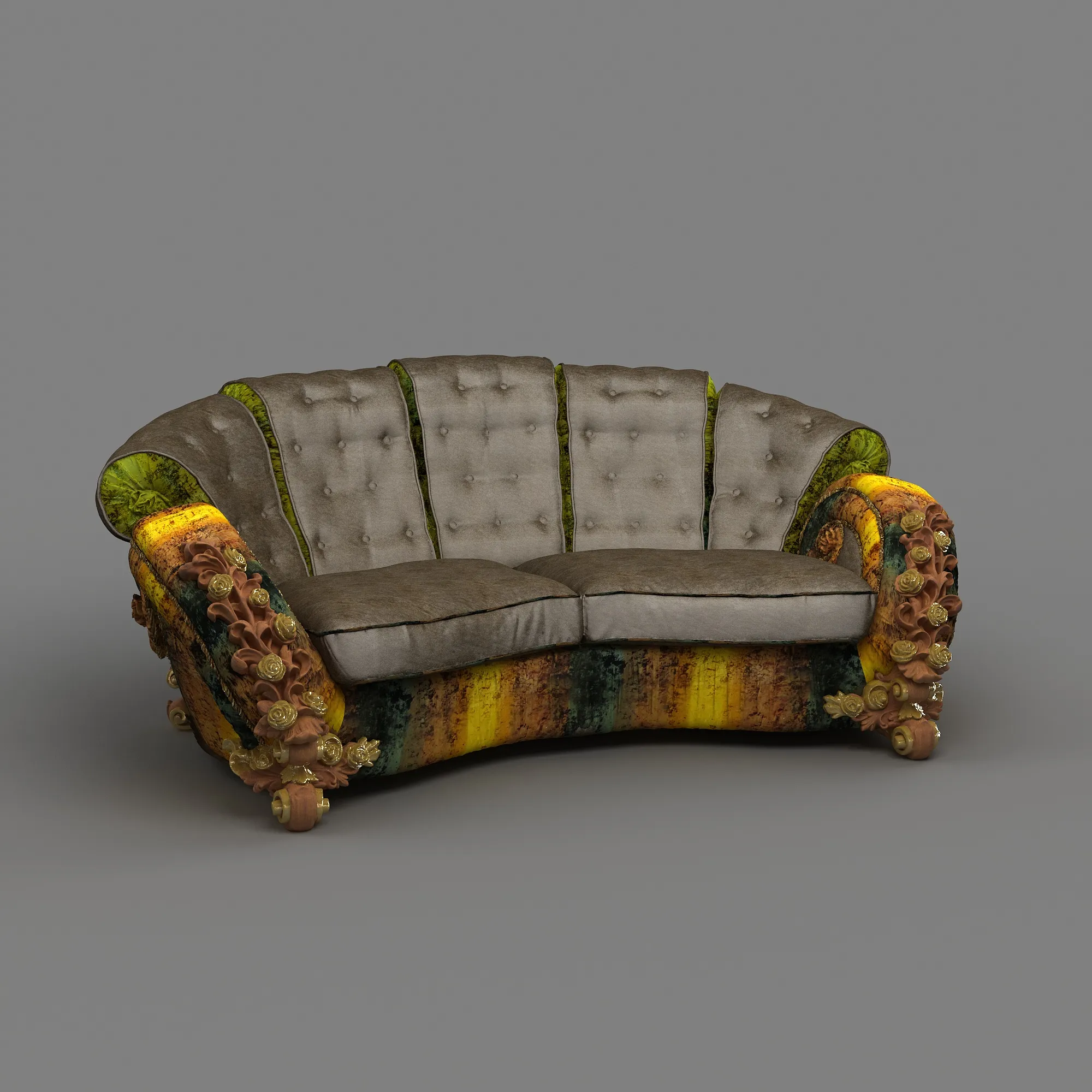 Sofe 3D Model .c4d .max .obj .3ds .fbx .stl .blend 