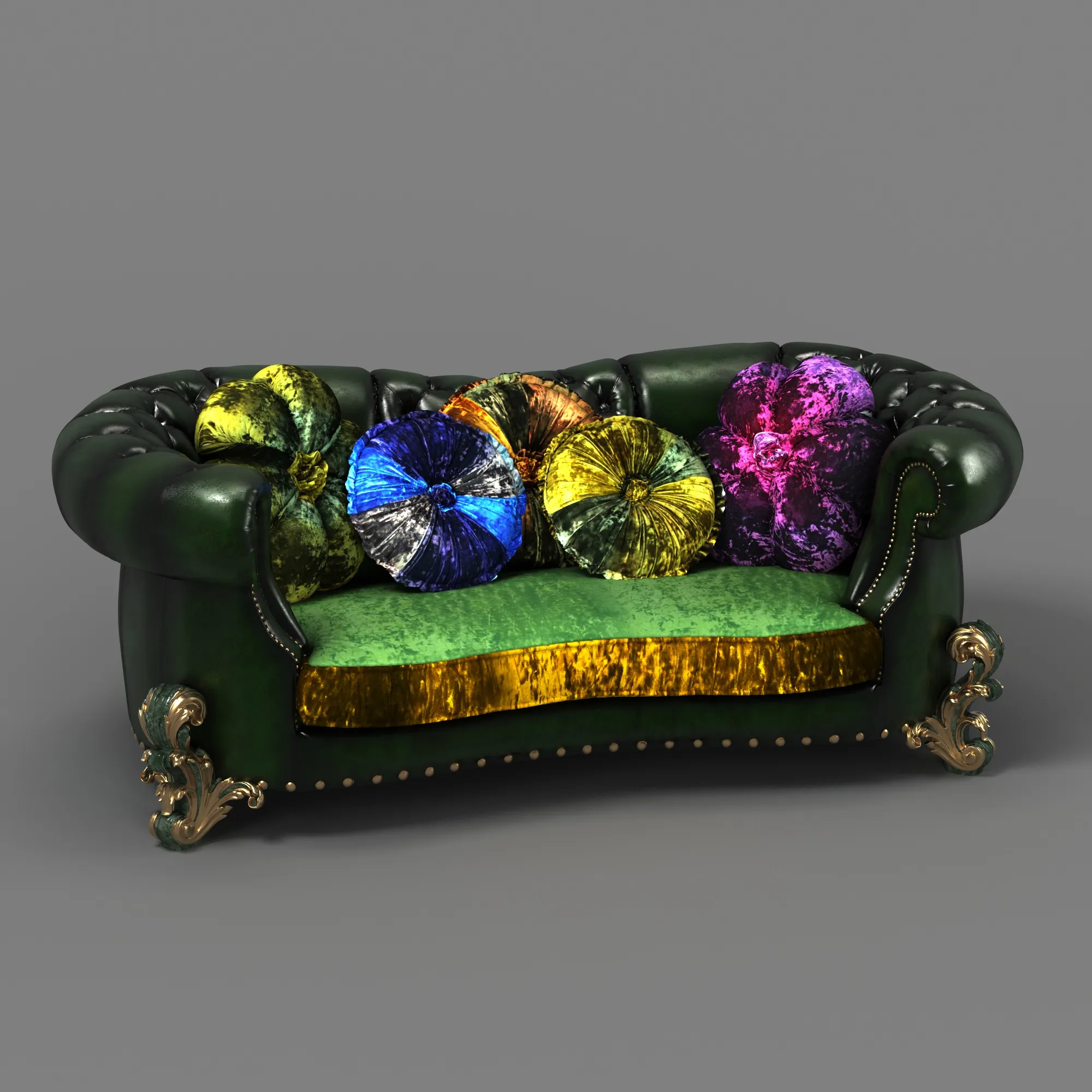 Sofe 3D Model .c4d .max .obj .3ds .fbx .stl .blend 