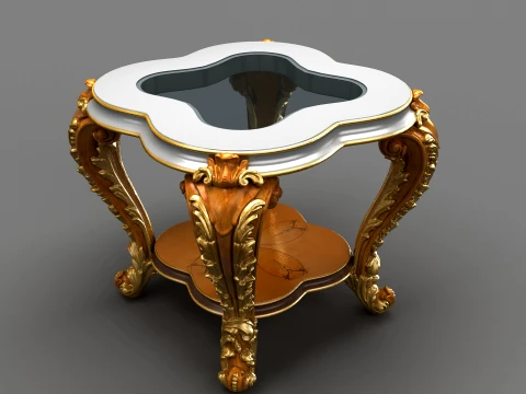 Corner table 3D Model