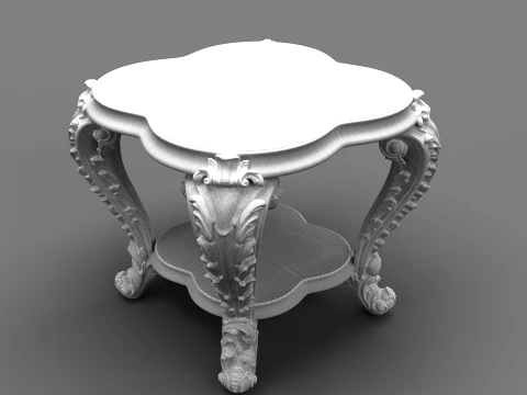 Corner table 3D Model