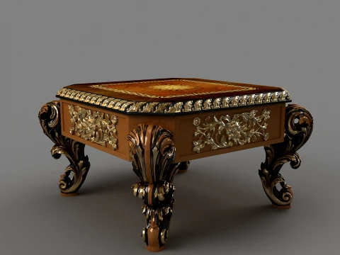 Corner table Modelo 3D