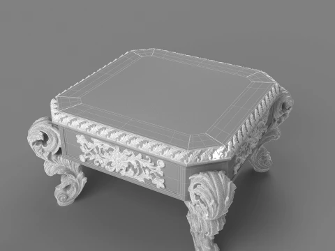 Corner table 3D Model